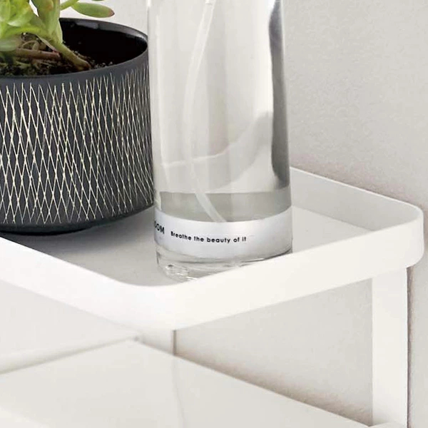 トイレットペーパーホルダー上ラック タワー ホワイト 白 山崎実業 tower シンプル おしゃれ 便利 新品 送料無料 4392_画像8