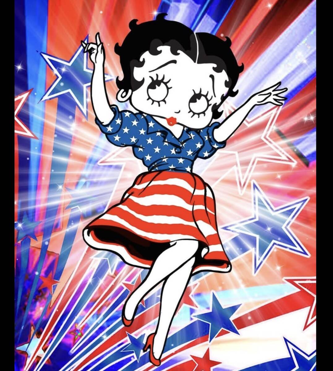 ベティブープ★新品★スカジャン★2510【M】エドハーディー★ピンナップ★BED -2510★アメリカンロングリバー55★ネバーマインド★大阪_画像9