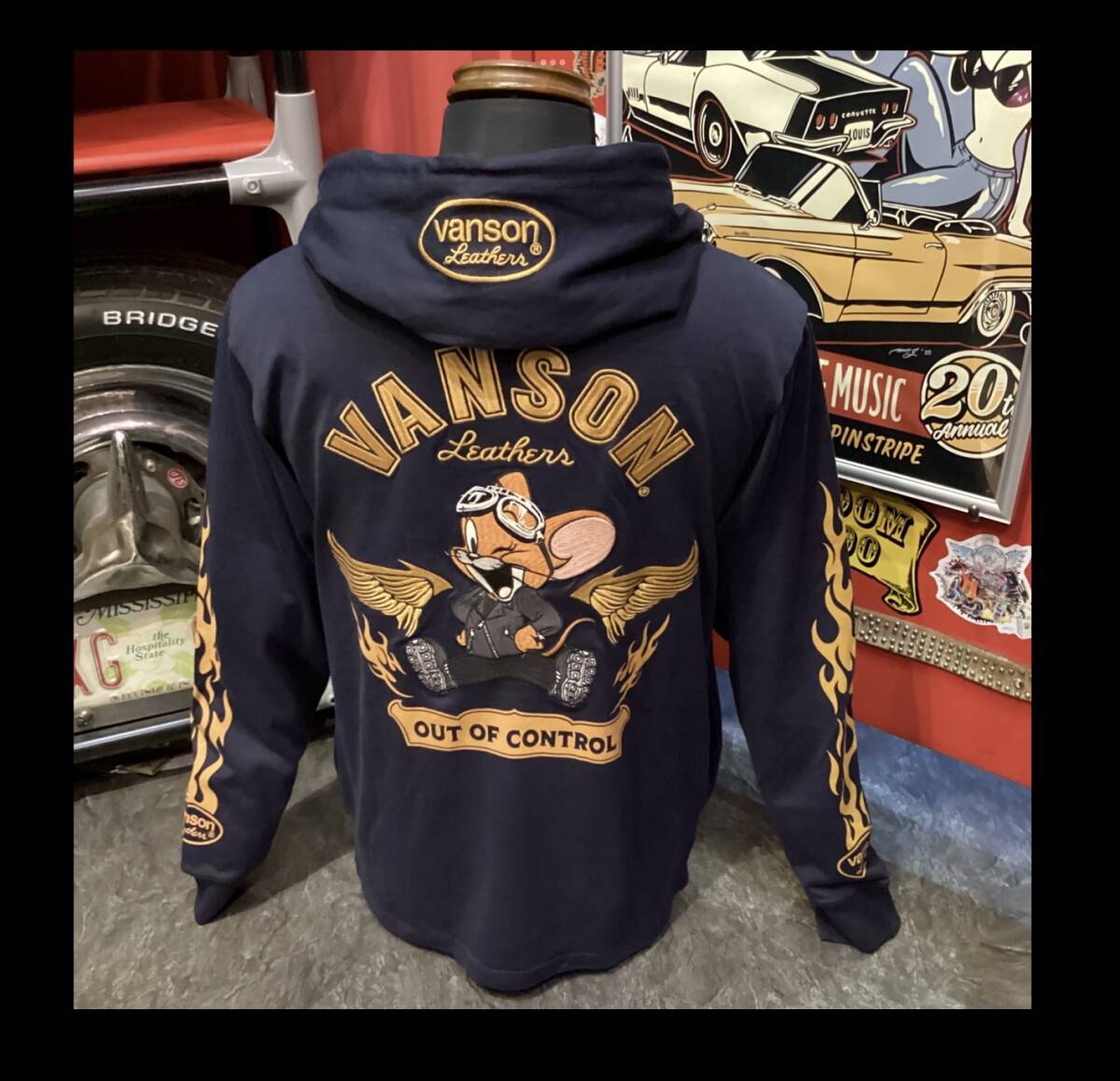 ルーニー★新品★パーカー★2528【XL】トムとジェリー★アニメ★アメリカンロングリバー55★TJV-2528★ネバーマインド★大阪★アメリカ村_画像5