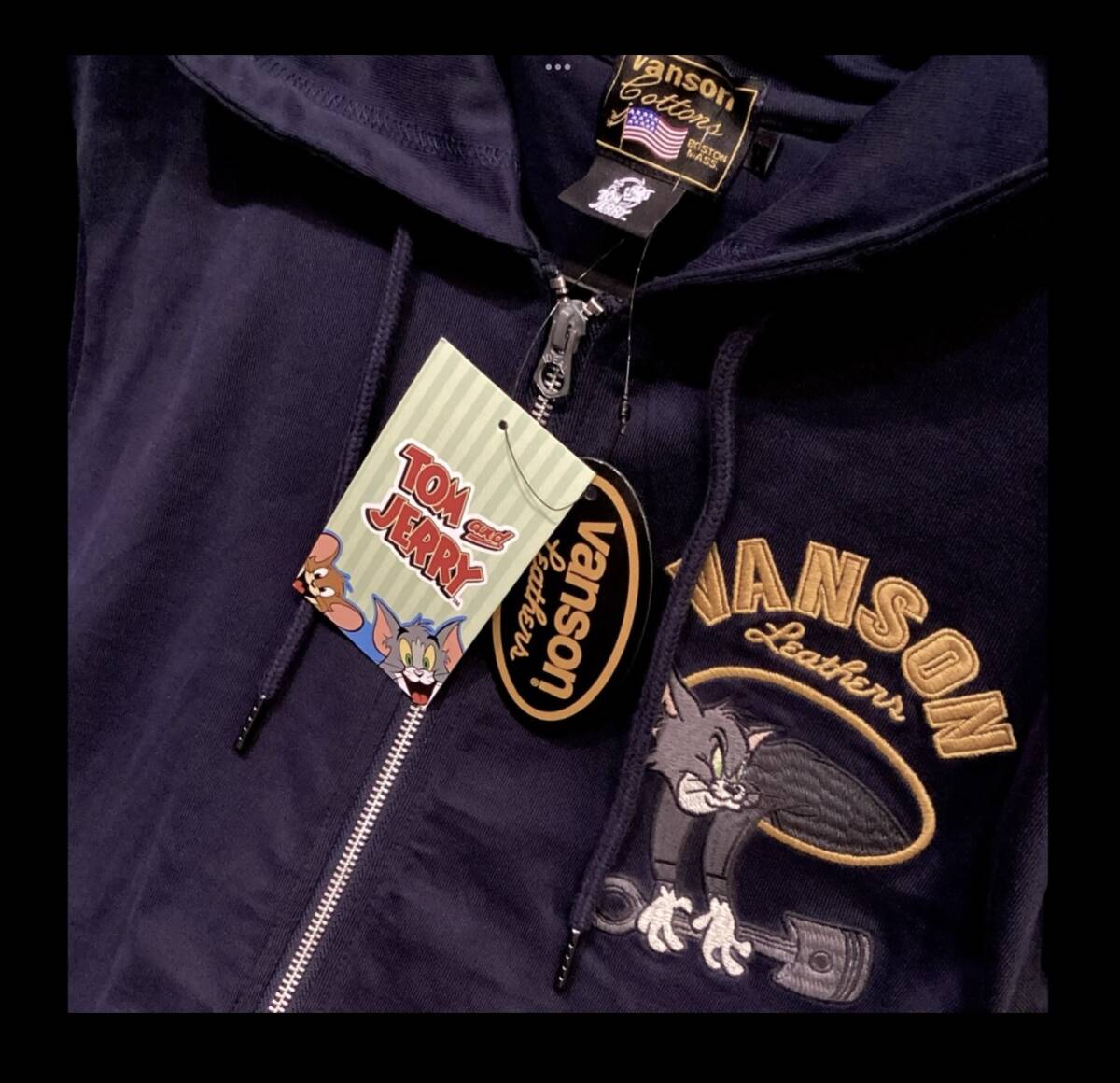 ルーニー★新品★パーカー★2528【XL】トムとジェリー★アニメ★アメリカンロングリバー55★TJV-2528★ネバーマインド★大阪★アメリカ村_画像6