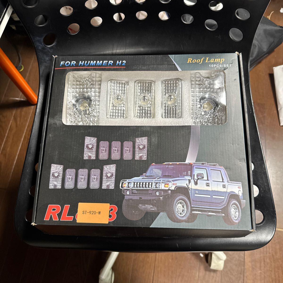 ハマー H2 10ピースセット クリアークリスタルルーフマーカー 検索 hummer ルーフライト ルーフランプ sut xenon ゼノン エアロ マフラー_画像1