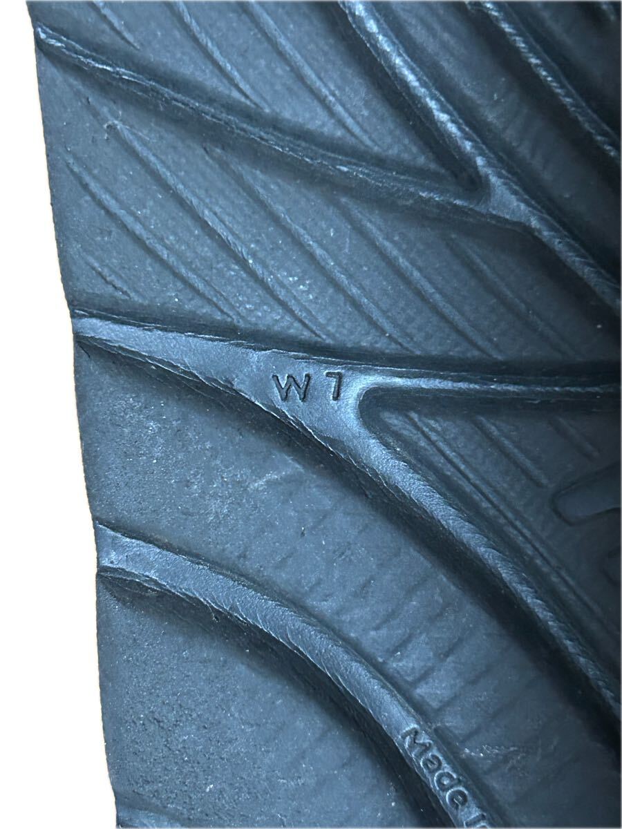 HOKA ONE ONE オーラリカバリー スライド サンダル サイズ24cm W7 ブラック スリッパ ホカオネオネ 中古_画像7