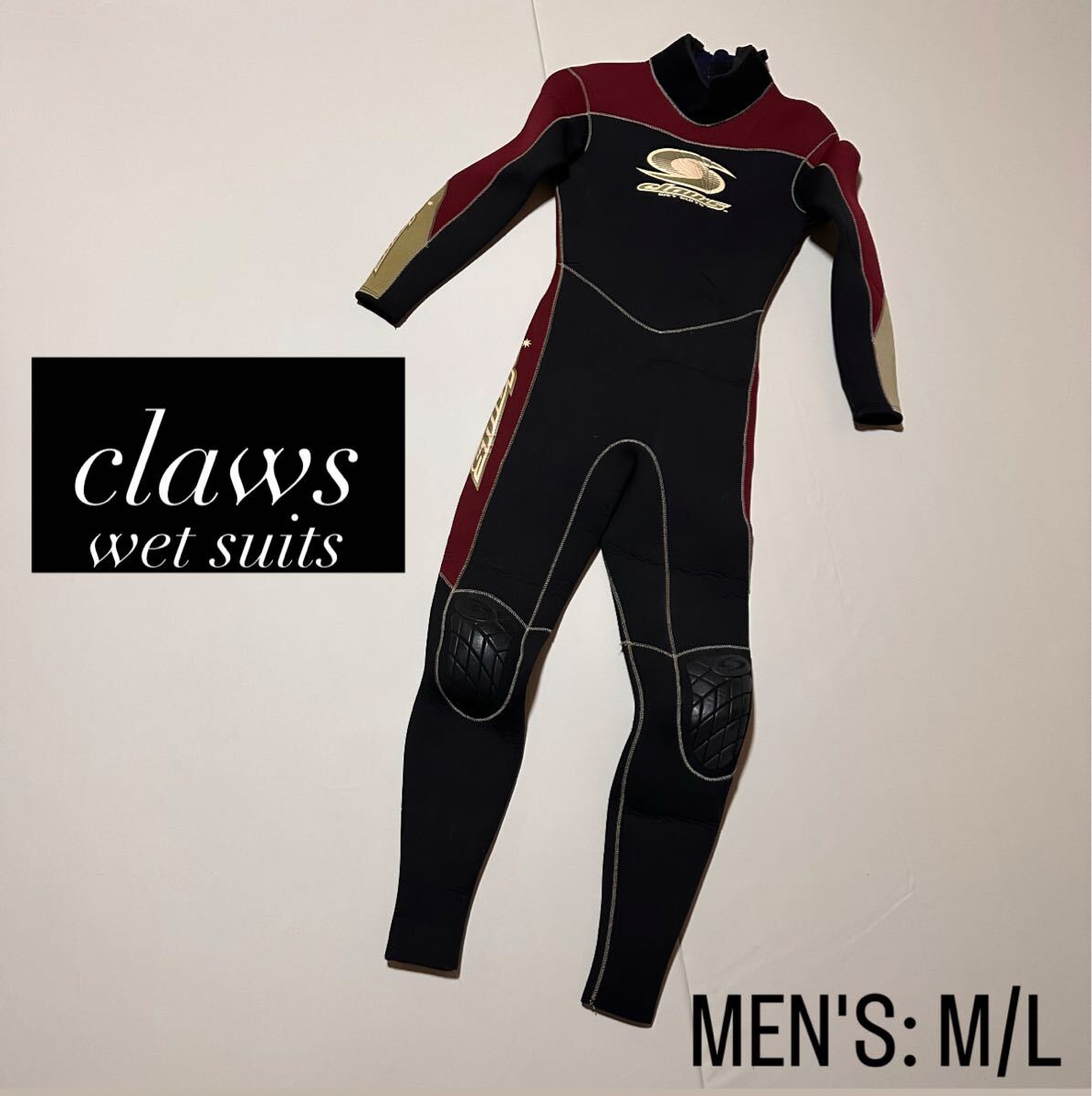 ＊美品＊ 【claws】フルスーツ 3mm/5mm メンズ M/L_画像1