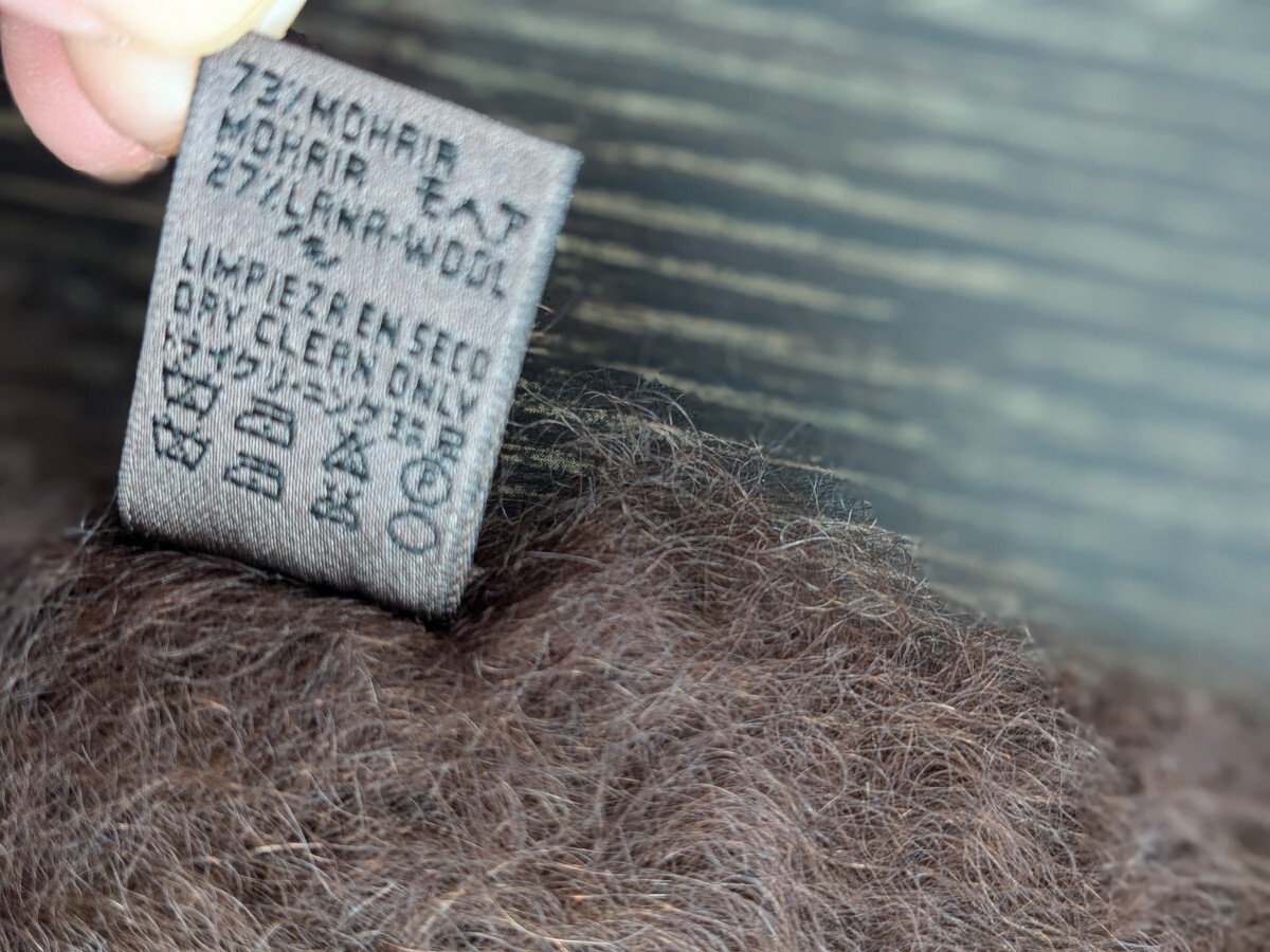 【美品】LOEWE ロエベ モヘア　マフラー_画像6