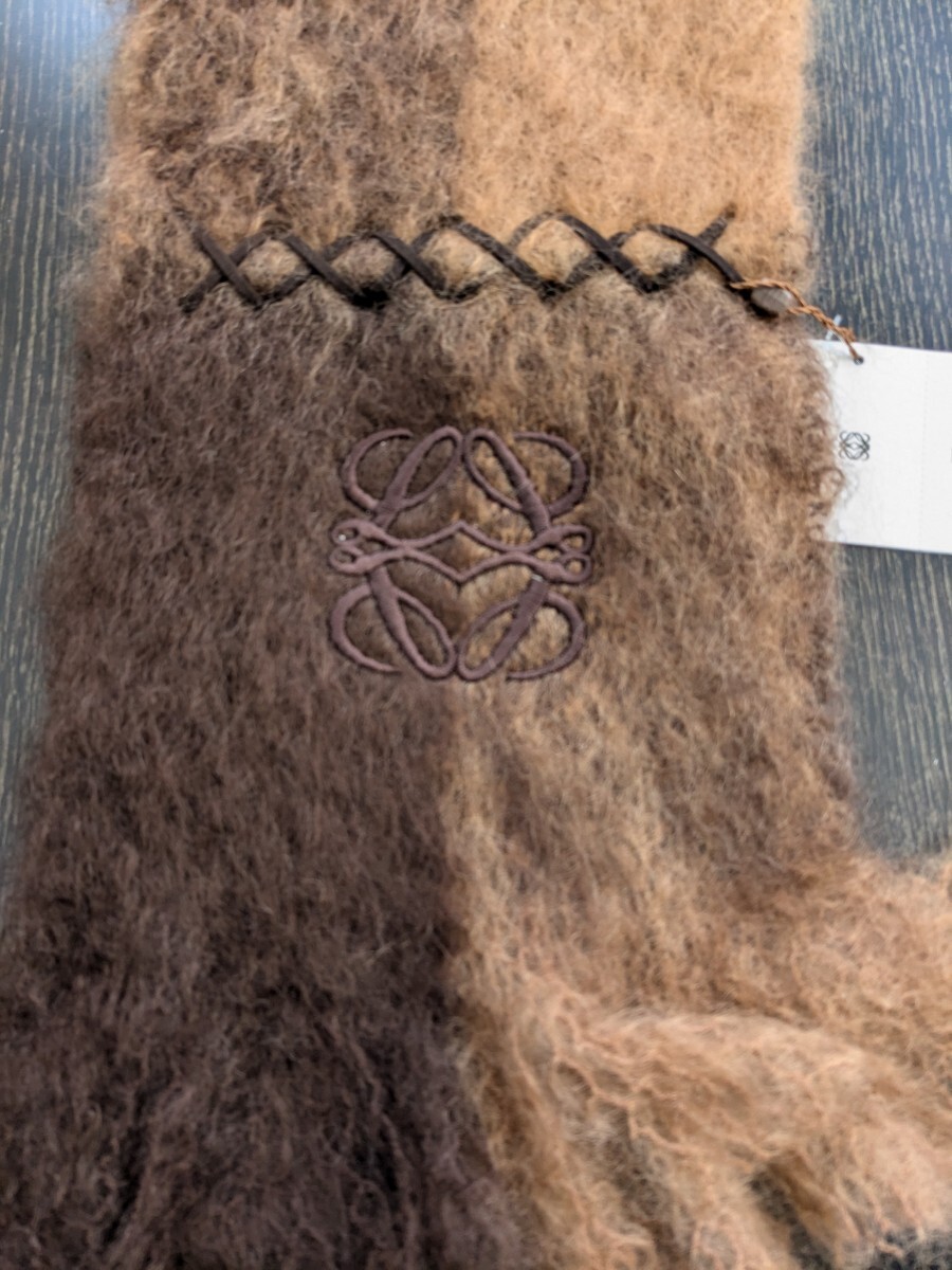 【美品】LOEWE ロエベ モヘア　マフラー_画像1