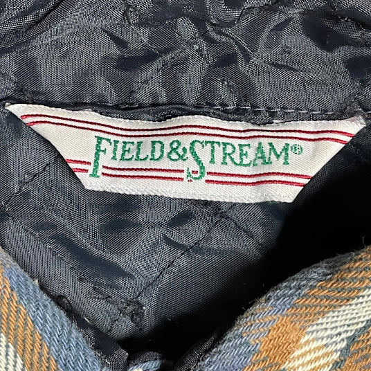 ★90's FIELD&STREAM 長袖 フランネルシャツ Lサイズ相当_画像4