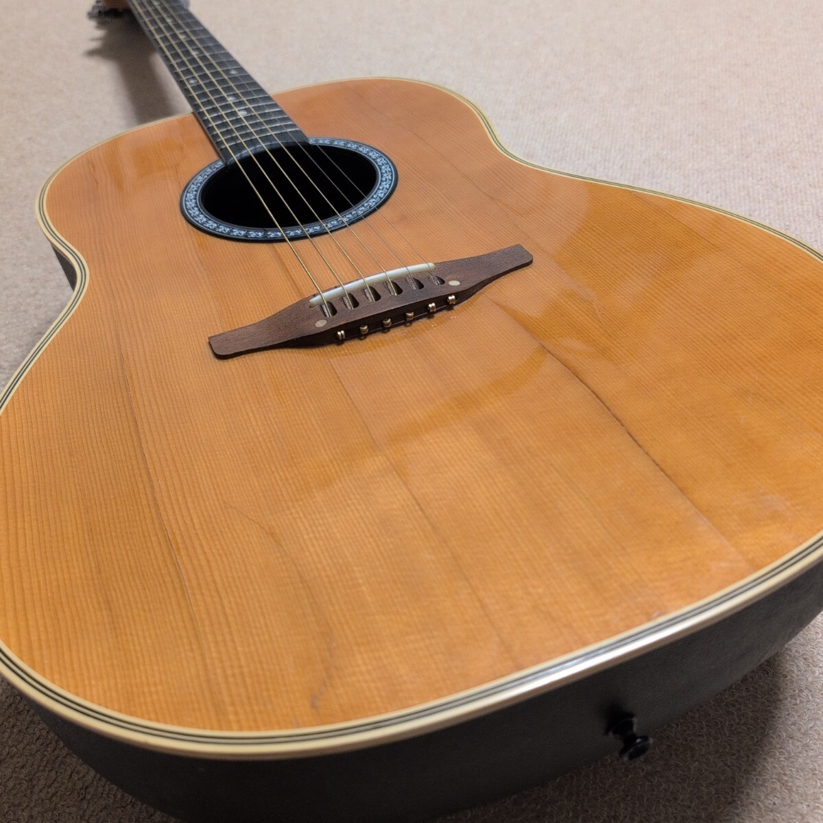 ovation オベーション 1132-4 ビンテージ 激鳴 ジャンク扱_画像8