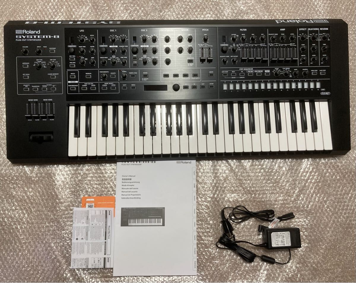 ★完動超美! Roland SYSTEM-8 PLUG-OUT Synthesizerモジュラーシンセ JUPITER-8/JUNO-106/JX-3P追加済! ローランド デジタル ヴィンテージ _画像1