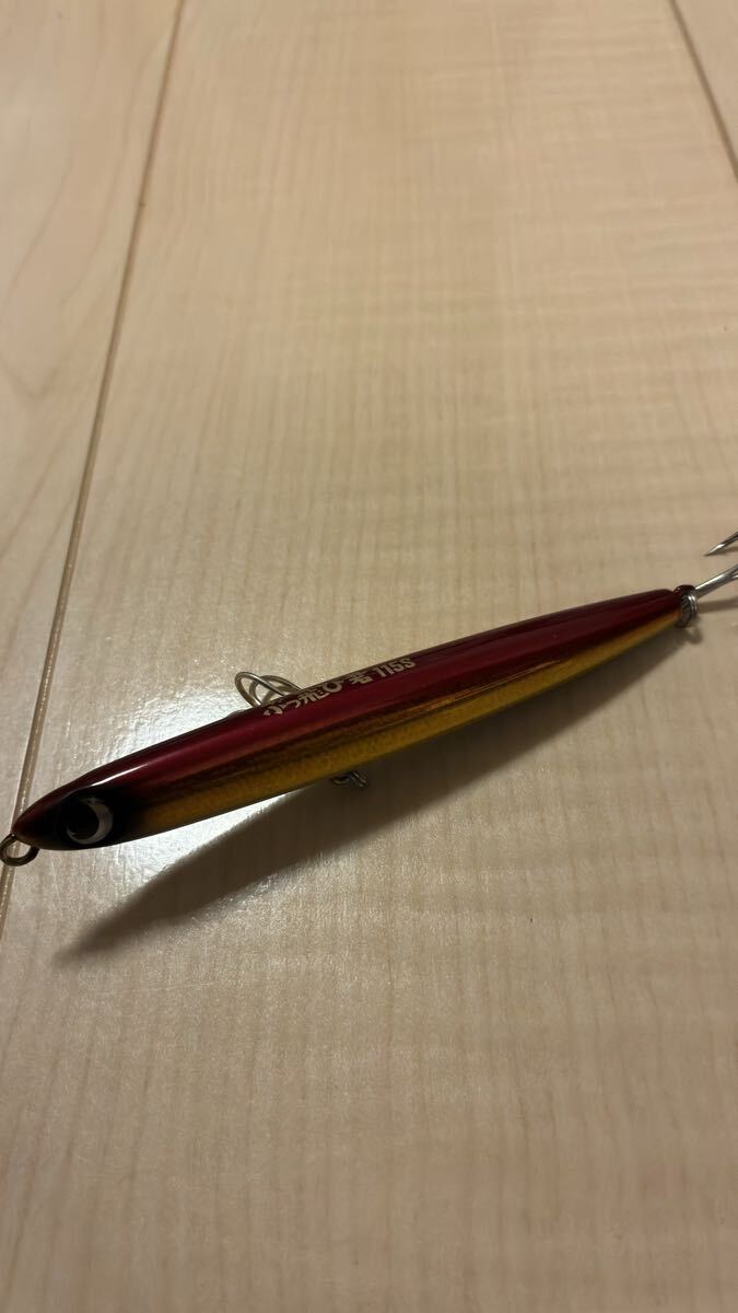 JUMPRIZE ジャンプライズ ぶっ飛び君115S アカキングローベリー シーバスヒラメ_画像3