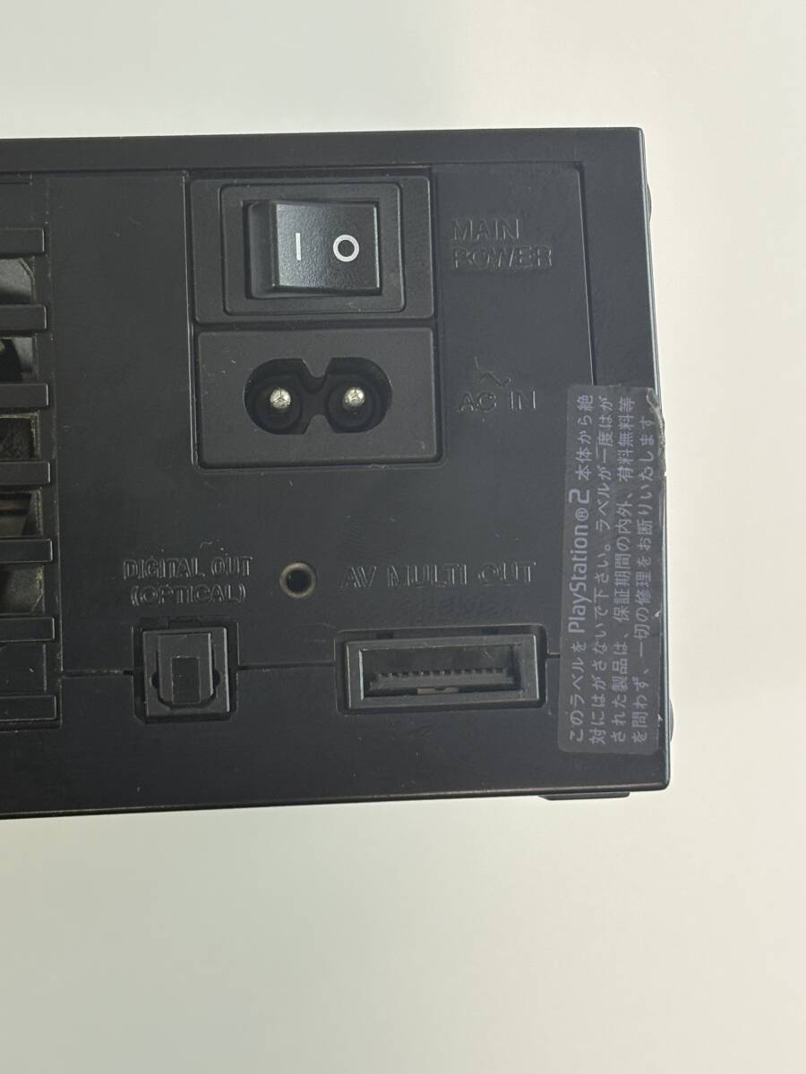 【起動確認済み】PlayStation2 PS2 本体 SCPH-30000 ブラック ディスク読み込み確認済み_画像6