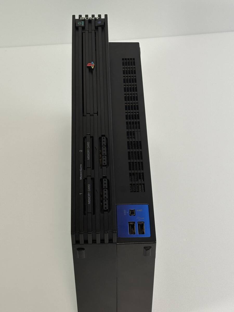 【起動確認済み】PlayStation2 PS2 本体 SCPH-30000 ブラック ディスク読み込み確認済み_画像2
