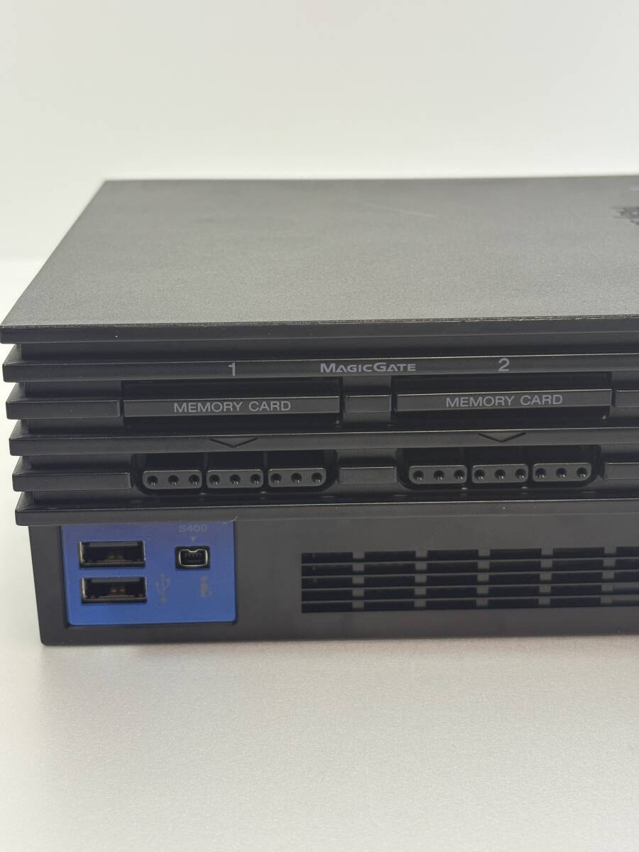 【起動確認済み】PlayStation2 PS2 本体 SCPH-30000 ブラック ディスク読み込み確認済み_画像9
