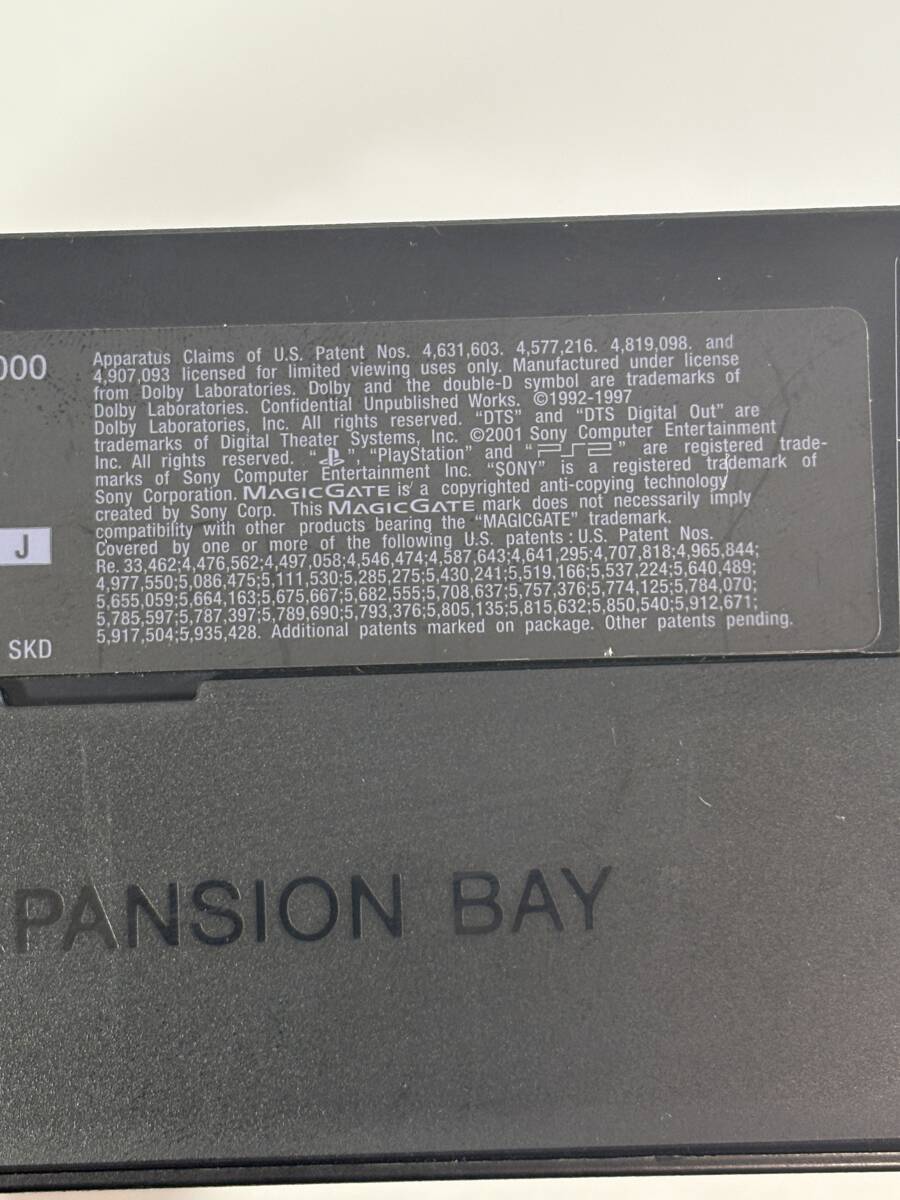 【起動確認済み】PlayStation2 PS2 本体 SCPH-30000 ブラック ディスク読み込み確認済み_画像5