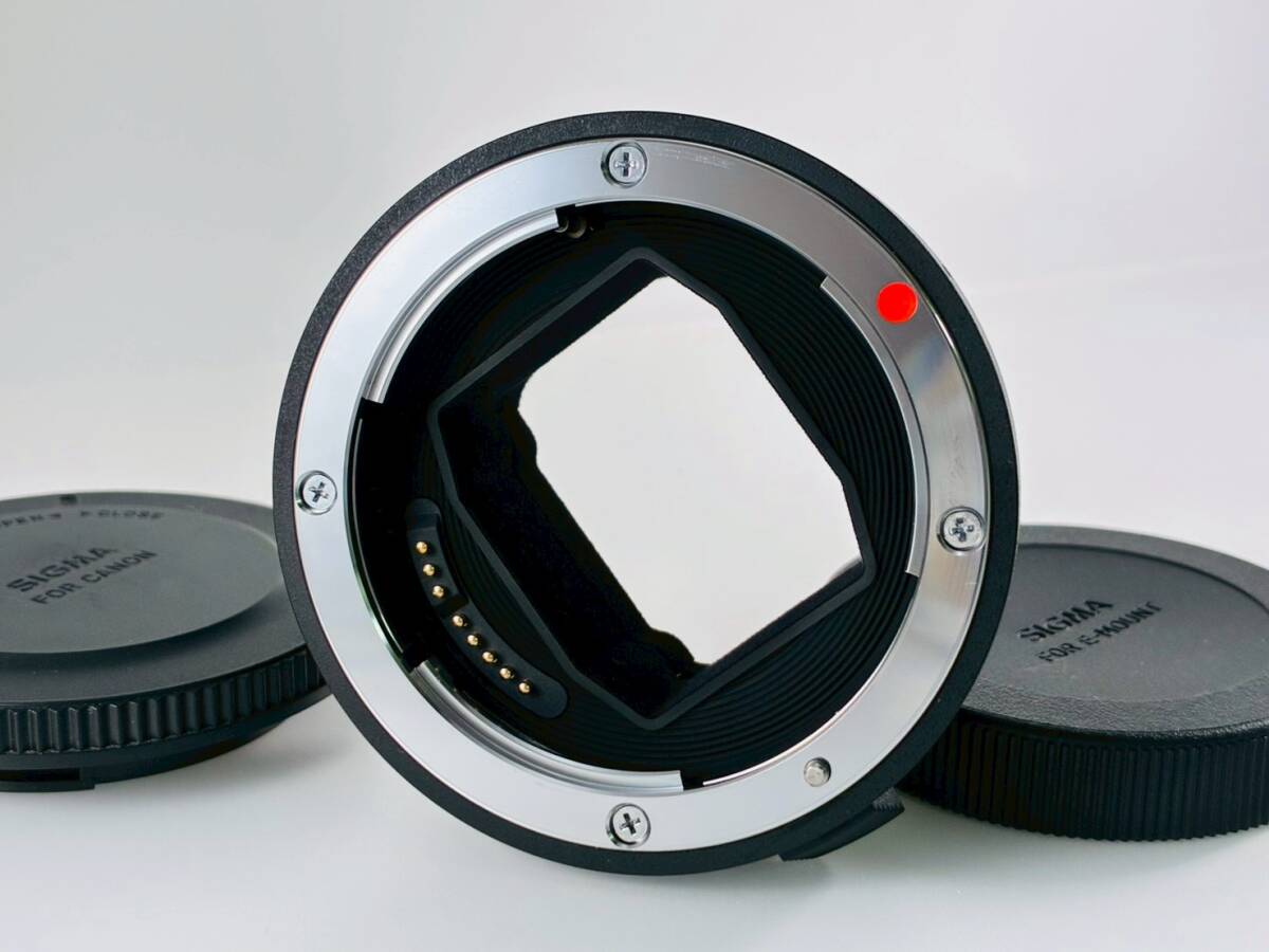 ★良品★ シグマ SIGMA MOUNT CONVERTER MC-11 CANON EF-E ★前後キャップ付属！ #A121_画像2