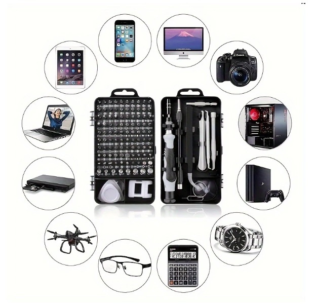 * точный набор отверток 115pcs многофункциональный tool комплект ремонт tool звездообразн отвёртка крестообразная отвертка новый товар