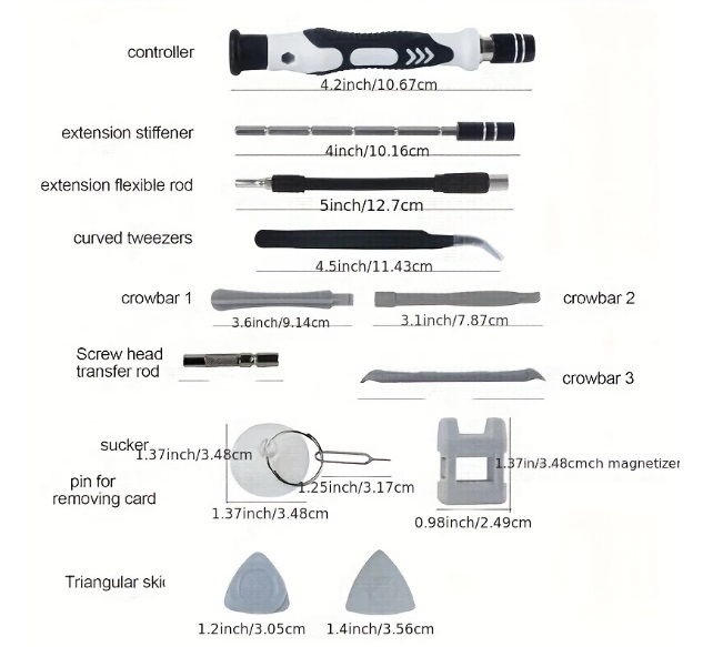 * точный набор отверток 115pcs многофункциональный tool комплект ремонт tool звездообразн отвёртка крестообразная отвертка новый товар