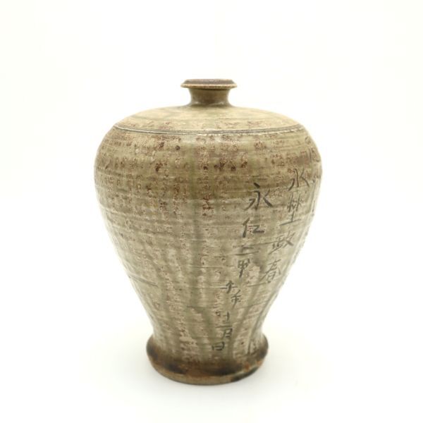 Cj7546... .... Seto . Takumi Kato старый Seto ... кувшин "hu" подробности неизвестен керамика . рассказ