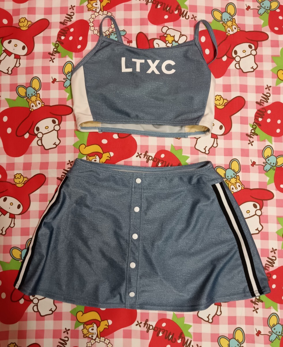 220 可愛い水着 セパレート 女の子 女児 キッズ 150サイズ_画像1