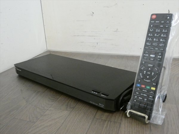 1TB☆15年☆パナソニック/DIGA☆HDD/BDレコーダー☆DMR-BRZ1000☆リモコン付☆3番組同時録画/3D対応機 管CX35907の画像1