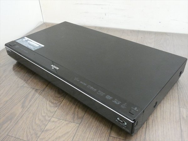 1TB☆12年☆シャープ/SHARP/AQUOS☆HDD/BDレコーダー☆BD-T1100☆リモコン付☆3番組同時録画/3D対応機 管SA8982の画像8