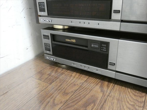 ジャンク SONY/ソニー☆Hi8ビデオデッキ/4臺(tái)セット☆EV-BS3000 管N28107 #
