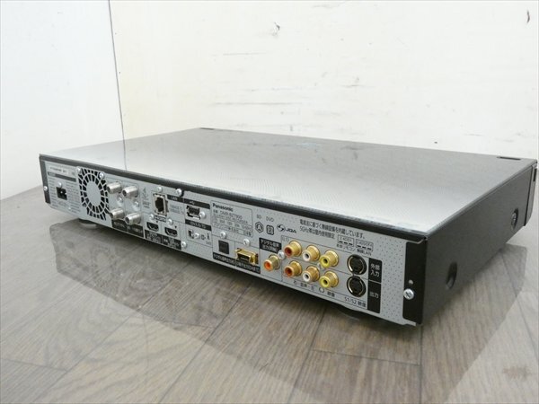 3TB☆11年☆パナソニック/DIGA☆HDD/BDレコーダー☆DMR-BZT900☆リモコン付☆3番組同時録画/3D対応機 管CX36267の画像2