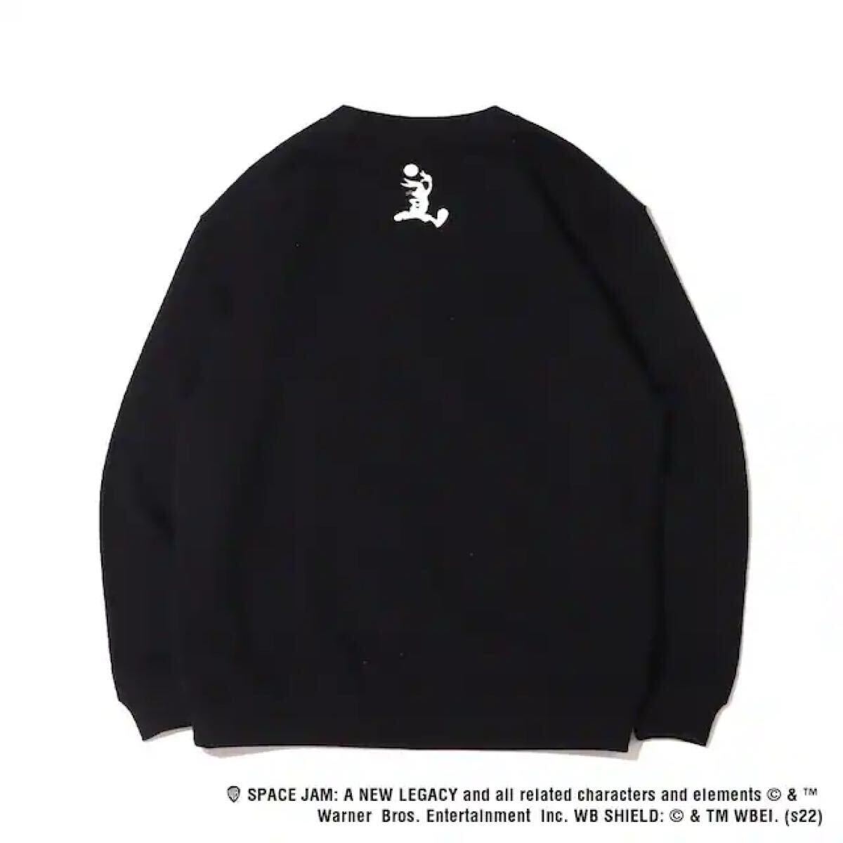 atmos TOKYO COMICON SPACE JAM SWEAT B アトモス トウキョウ コミコン スペースジャム スウェットblack M atm-22-sj006 アトモスコラボ_画像2