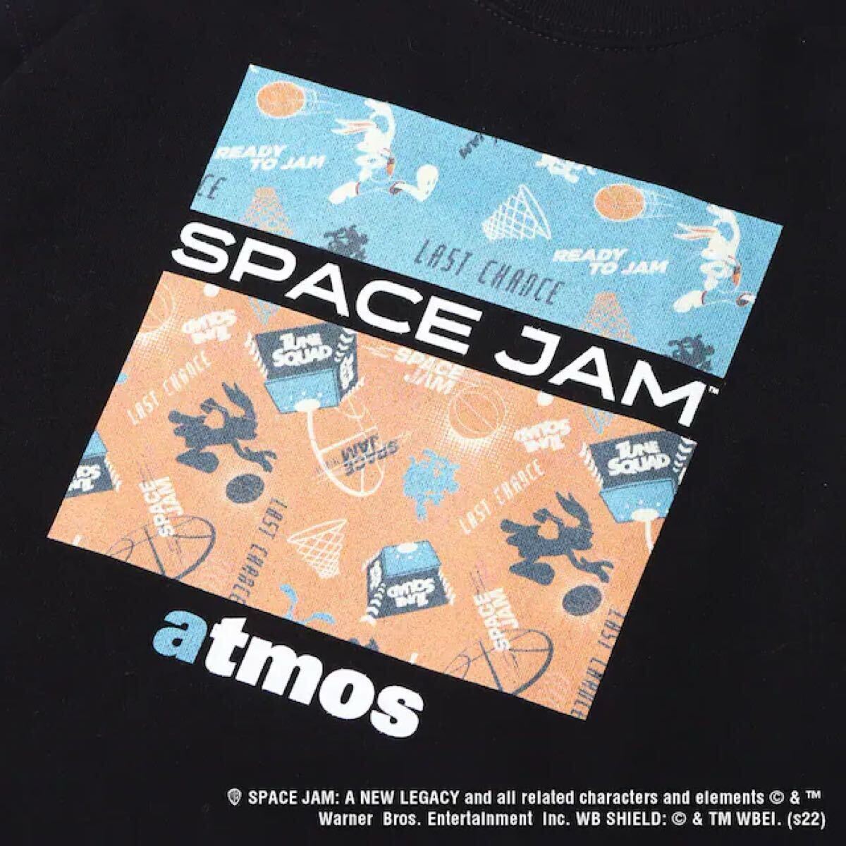 atmos TOKYO COMICON SPACE JAM SWEAT B アトモス トウキョウ コミコン スペースジャム スウェットblack M atm-22-sj006 アトモスコラボ_画像3