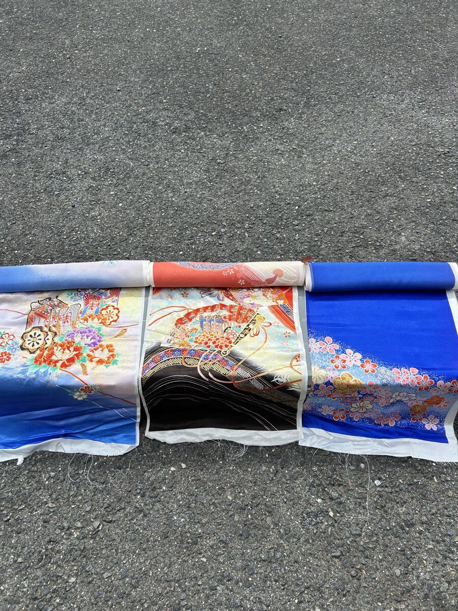 【長期保管品】浴衣の反物アソート_画像2