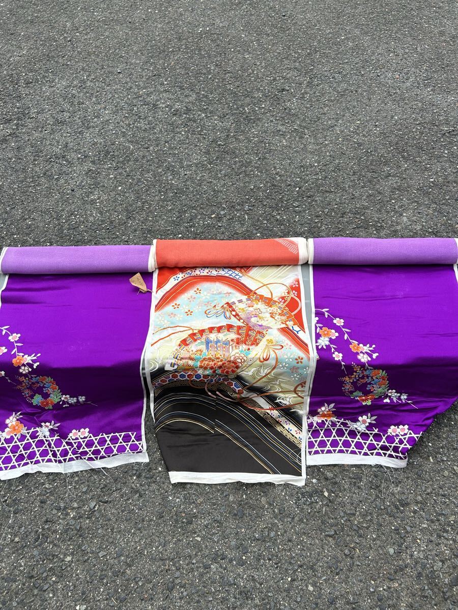 【長期保管品】浴衣の反物アソート_画像5