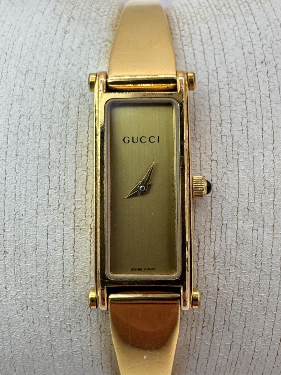 【稼動】 グッチ 腕時計 バングルウォッチ 1500L レディース 新品電池 楽天市場】GUCCI グッチ 1500L バングルウォッチ ピンクシェル