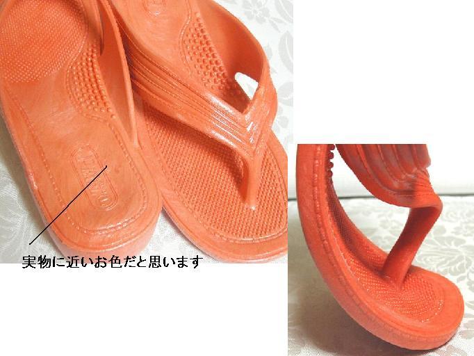 【新品】■メンズ◆ギョサン◆スタンダード◆110◆オレンジ■LL（約26.0～27.0㎝）
