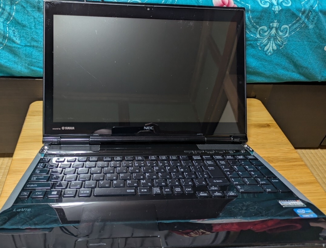 ☆1円スタート☆NEC LAVIE LL750/LS6B 　Core i7 3630QMメモリ8GB　ジャンク_画像2