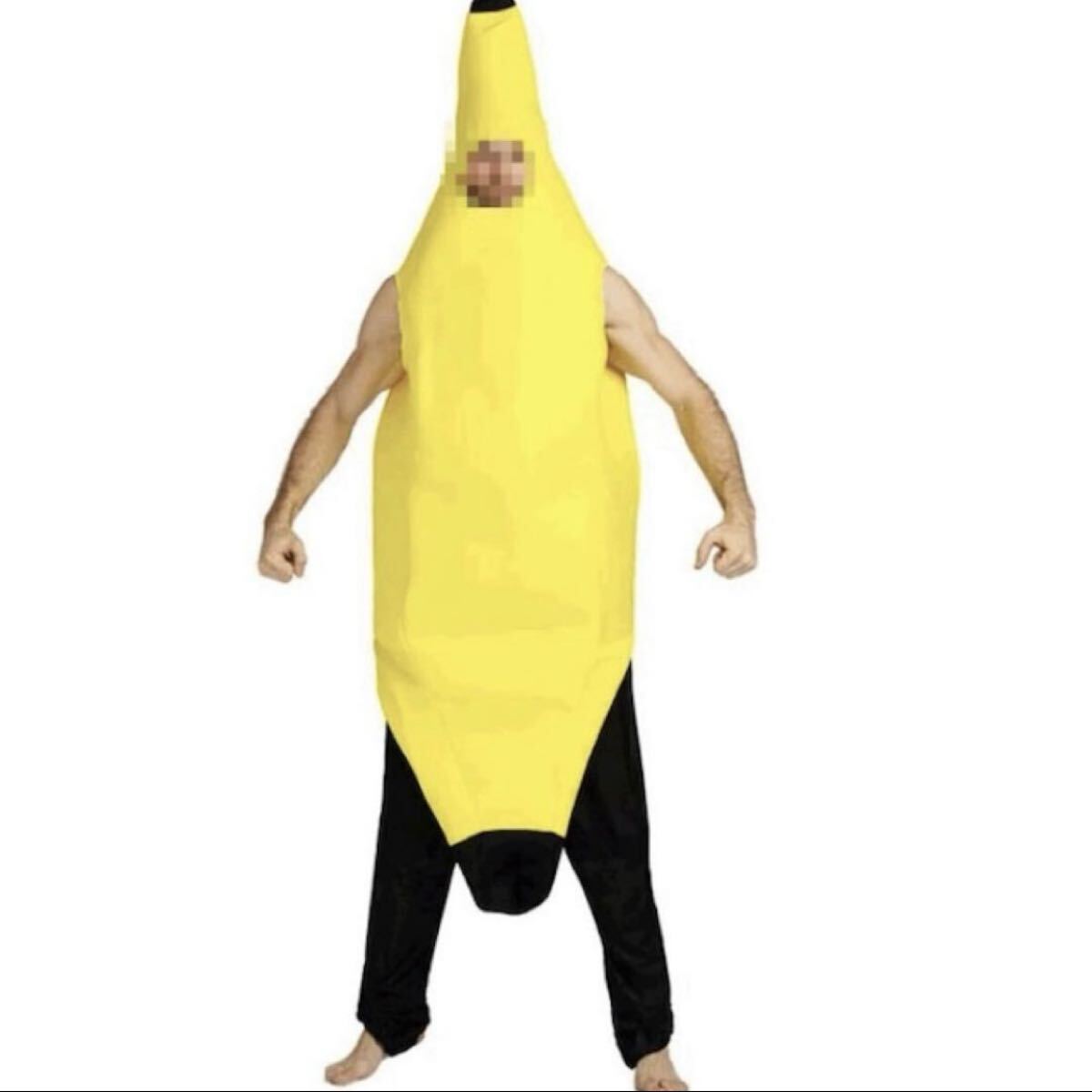 新品未使用 コスプレ衣装 バナナ ハロウィン 仮装 着ぐるみ フルーツ ネタ枠_画像2
