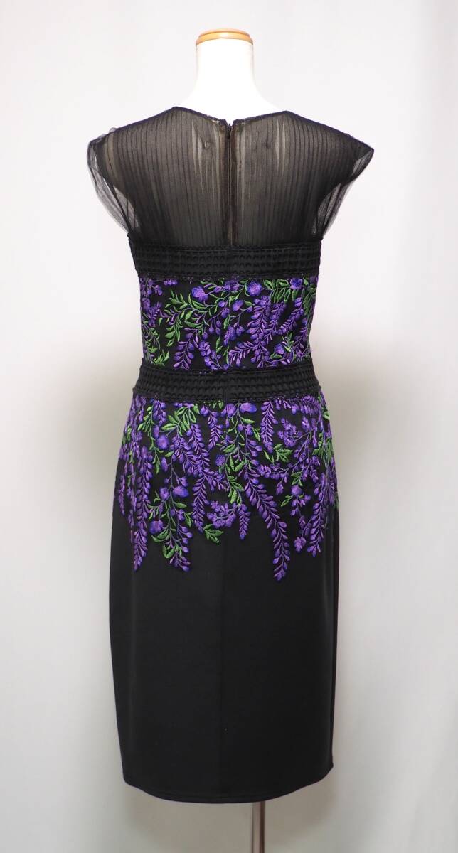 TADASHI SHOJI　タダシショージ　PURPLE & BLACK　ワンピース　「１２ 」/ ２XL_画像2