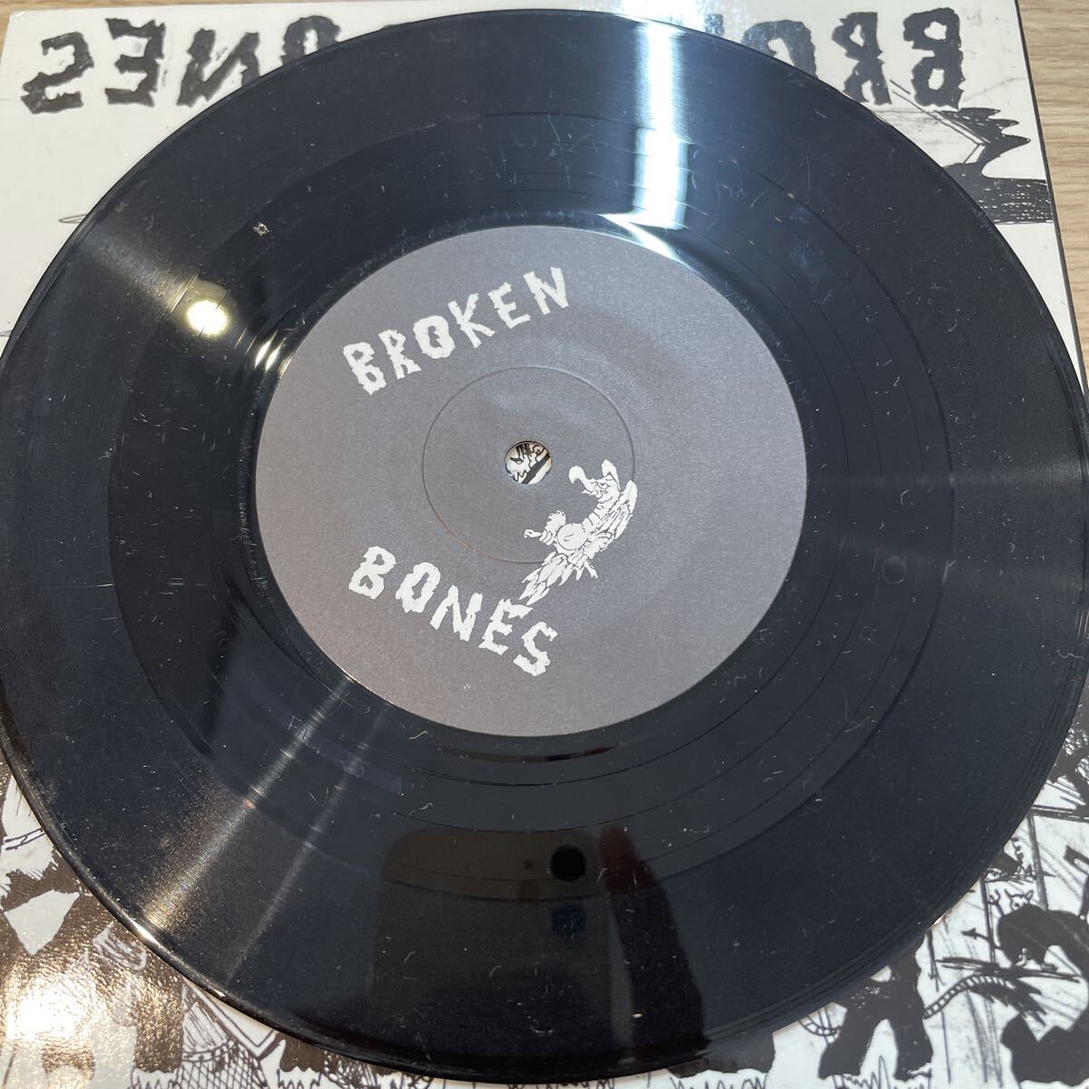 (a) Broken Bones Crucifix EPレコード ロック パンク UK_画像5