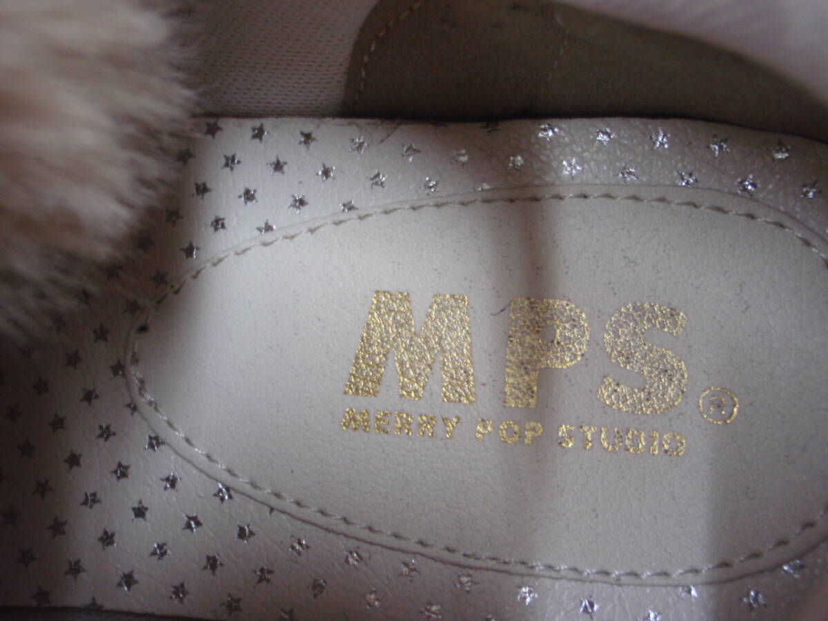 ファー付スニーカー　２１ｃｍ　ガールズ　白　ホワイト　ＭＰＳ_画像5