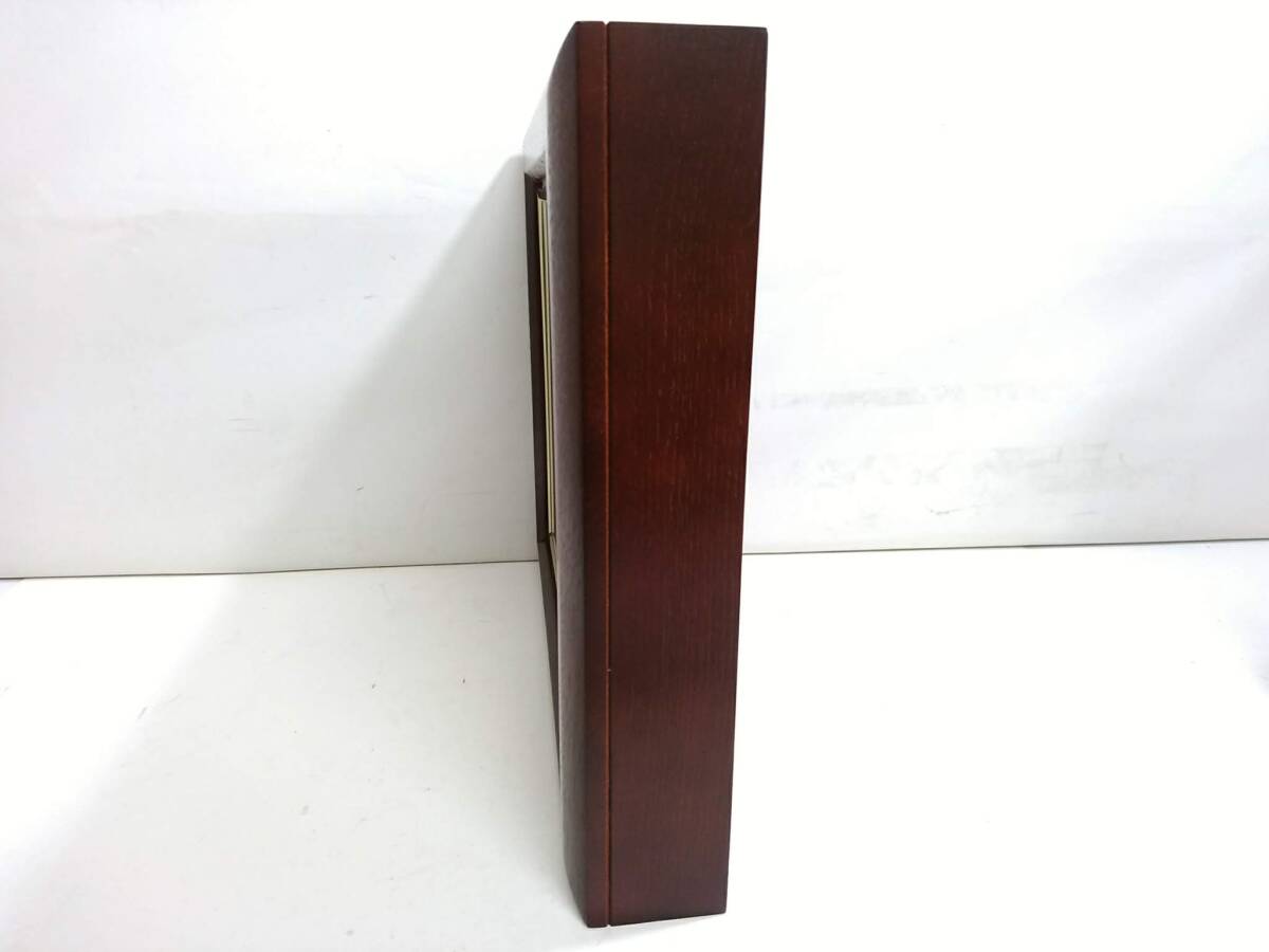 【美品】SEIKO セイコー クォーツ 掛時計 KS558B/約32×36×6cm/クォーツクロック/木製/壁掛け/柱時計/レトロ/インテリア/LHQ6-12_画像3