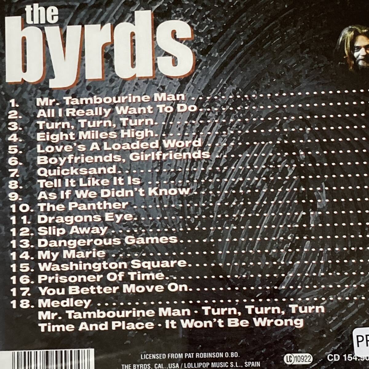 PR6935 CD *The Byrds, The Byrds* Mr. Tambourine Man _画像2