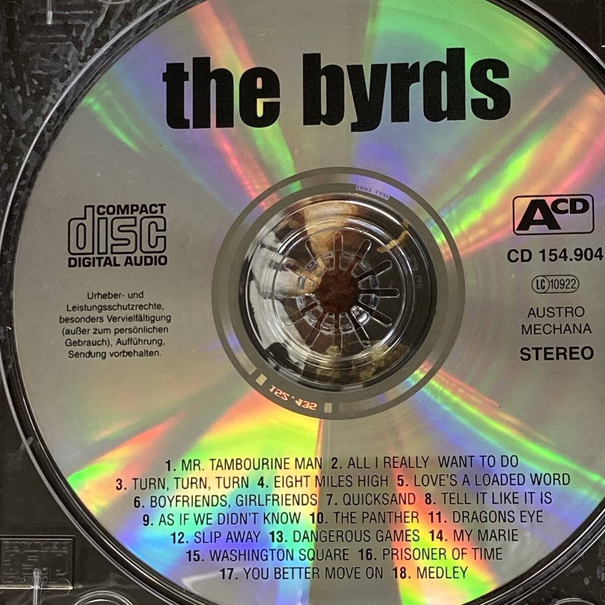 PR6935 CD *The Byrds, The Byrds* Mr. Tambourine Man _画像4