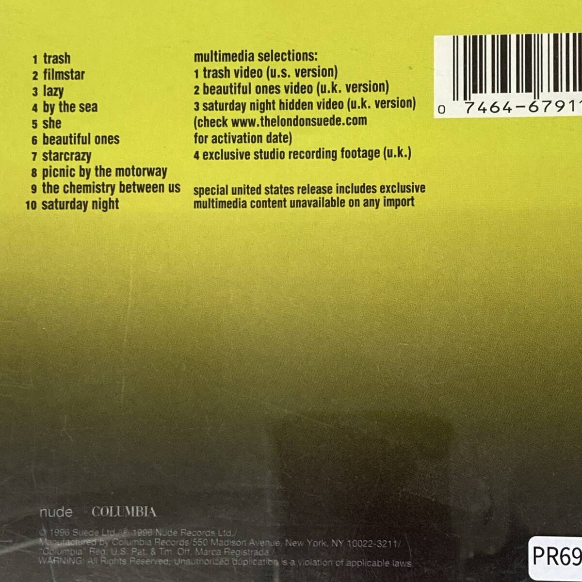 PR6958 CD *The London Suede* Coming Up ２枚組_画像2