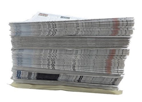 送料無料　新聞紙　未使用　20kg　トイレシート ペット用 引越し 窓拭き 梱包などに_画像3