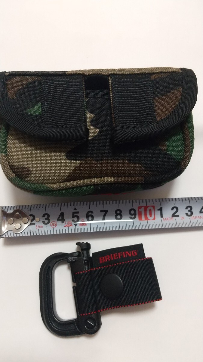 【美品】BRIEFING パターカバー(ハーフマレットセンターシャフト)ウッドランドカモ_画像6