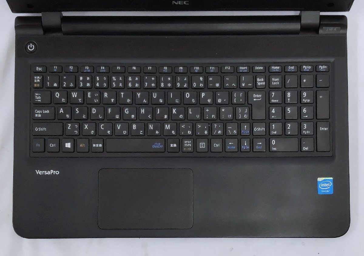 MJ2603C【中古現状品/Win11搭載】 NEC VersaPro J タイプVF PC-VJ14EFWDK CPU:celeron-2957U@1.40GHz HDD:500GB メモリ:4GB N_画像2