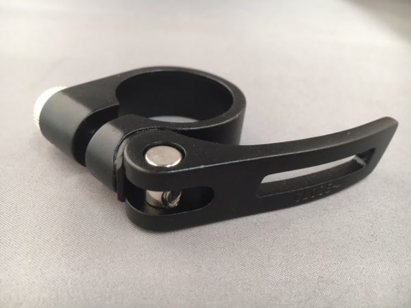 TRANZ-X QRタイプシートクランプ JD-080 34.9mm ブルー_画像3