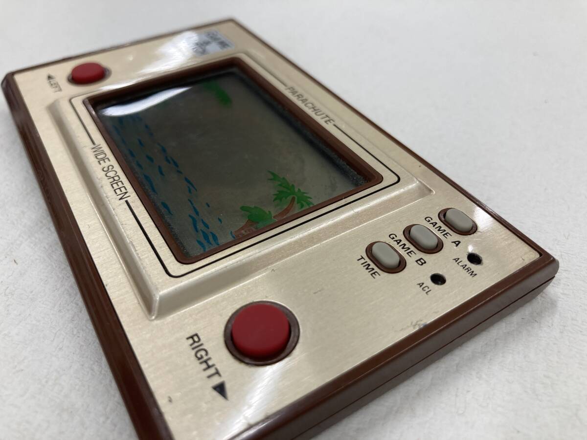 ネコe Nintendo 任天堂 ニンテンドー PR-21 GAME WATCH ゲームウォッチ パラシュート コレクション レトロ ※ジャンク 動作未確認 液晶不良_画像8