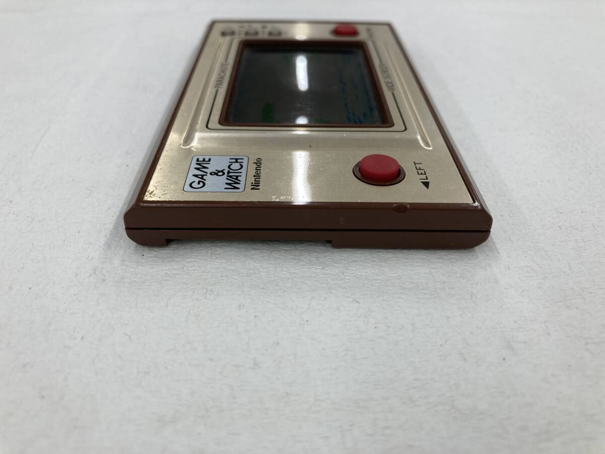 ネコe Nintendo 任天堂 ニンテンドー PR-21 GAME WATCH ゲームウォッチ パラシュート コレクション レトロ ※ジャンク 動作未確認 液晶不良_画像7