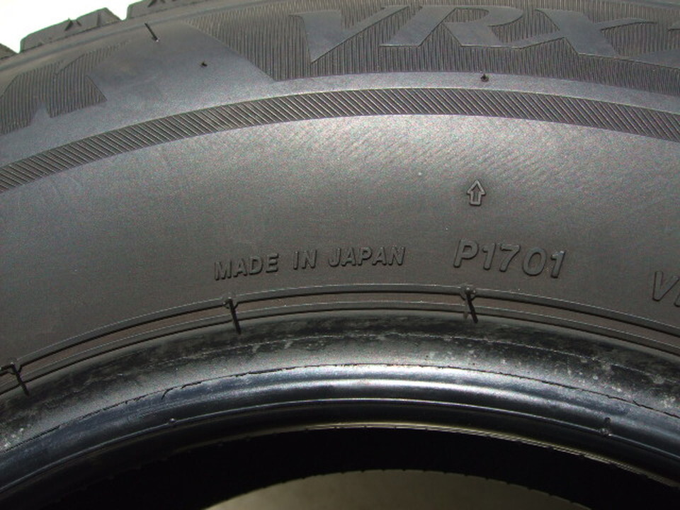 ブリヂストン BLIZZAK VRX2 155/80R13 79Q 2018年製 4本セット 会社宛 福山通運営業所止 送料無料 H24_画像10