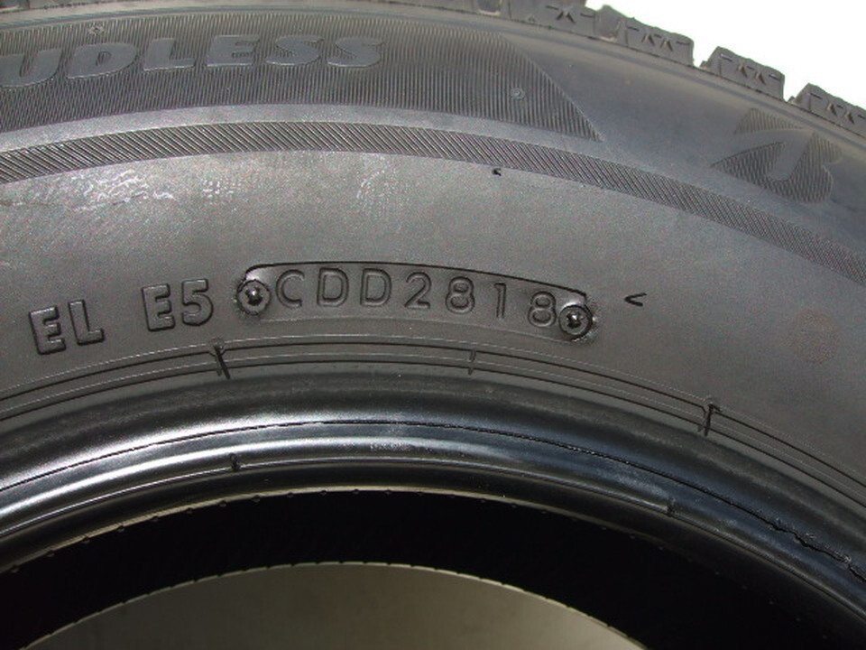 ブリヂストン BLIZZAK VRX2 155/80R13 79Q 2018年製 4本セット 会社宛 福山通運営業所止 送料無料 H24_画像9