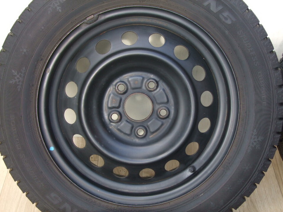  Toyota оригинальный стальное колесо Noah Voxy 16×6J 5H 114.3 +50 2022 год производства 205/60R16 4шт.@A15